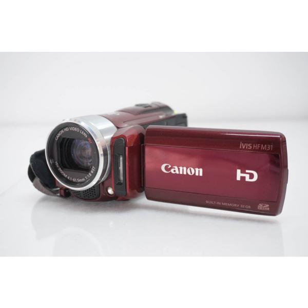 中古 キヤノンCANON ハイビジョンデジタルビデオカメラ メモリータイプ iVIS HF M31