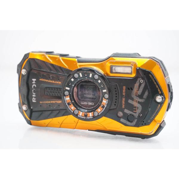 中古  RICOHリコー デジタルカメラ 1600万画素 WG-30 防水防塵 タフネス仕様