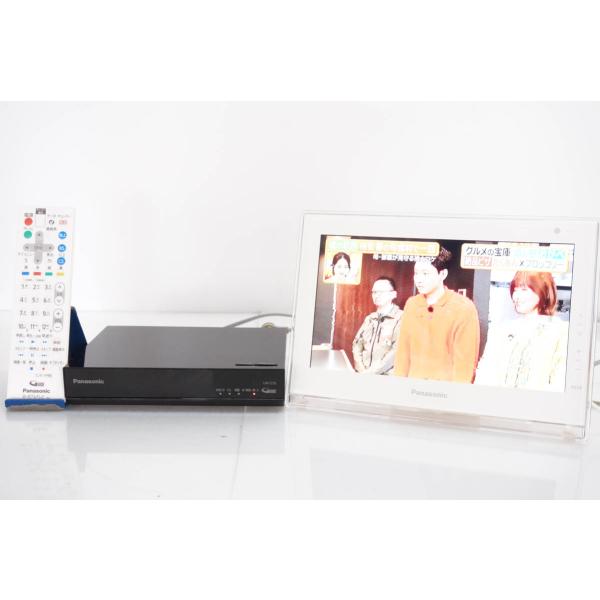 中古 Panasonicパナソニック 10V型デジタル ポータブルテレビ UN-10E5-W 地上・...