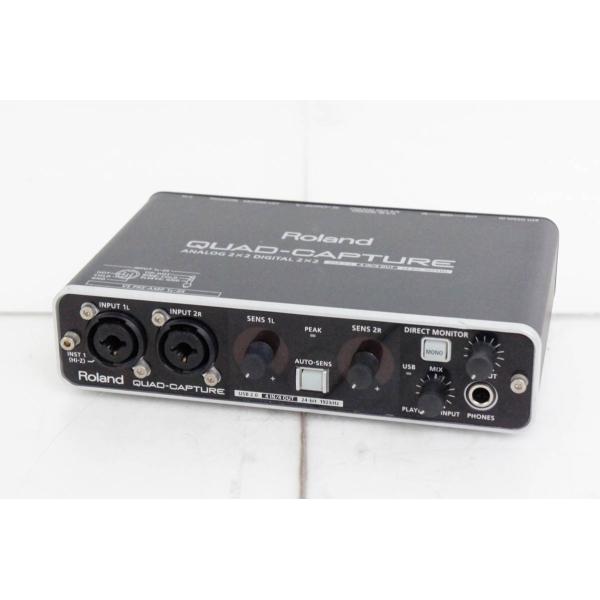 中古 Rolandローランド USBオーディオインターフェイス QUAD-CAPTURE UA-55