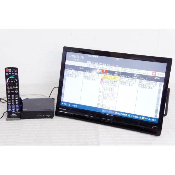 中古 Panasonicパナソニック ポータブル地上・BS・110度CSデジタルテレビ UN-19F...