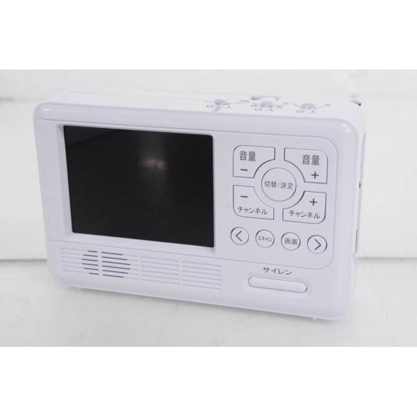 中古 テレマルシェ 手回し充電機能付きテレビ＆ラジオ エコラジ7 TLM-ETR007