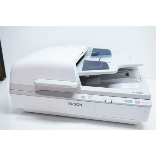 中古 C EPSONエプソン A4対応 ADF搭載フラットベッドスキャナー DS-6500