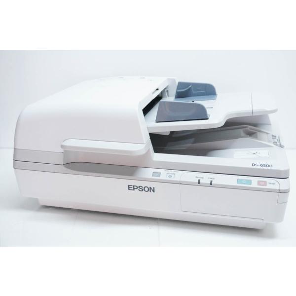 中古 EPSONエプソン A4対応 ADF搭載フラットベッドスキャナー DS-6500