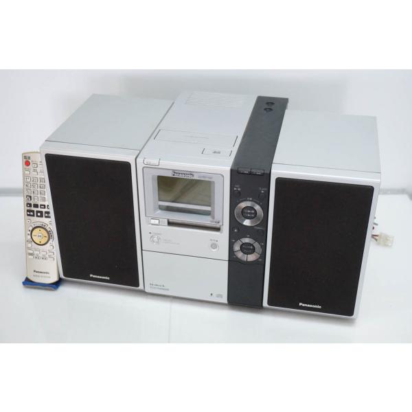 中古 Panasonicパナソニック SDステレオシステム D-dock 5CD／SD／MD／ラジオ...
