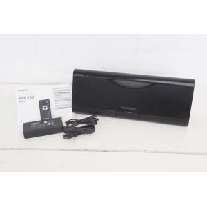 中古 ONKYOオンキヨー ドックミュージックシステム Bluetooth内蔵 SBX-200(B)...