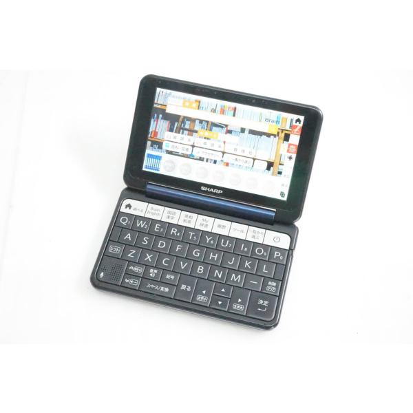 中古 SHARPシャープ 電子辞書 Brainブレーン PW-SJ5 105コンテンツ 中学生モデル
