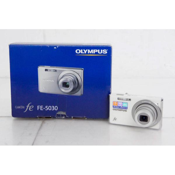 中古 C OLYMPUSオリンパス コンパクトデジタルカメラ 1400万画素 FE-5030