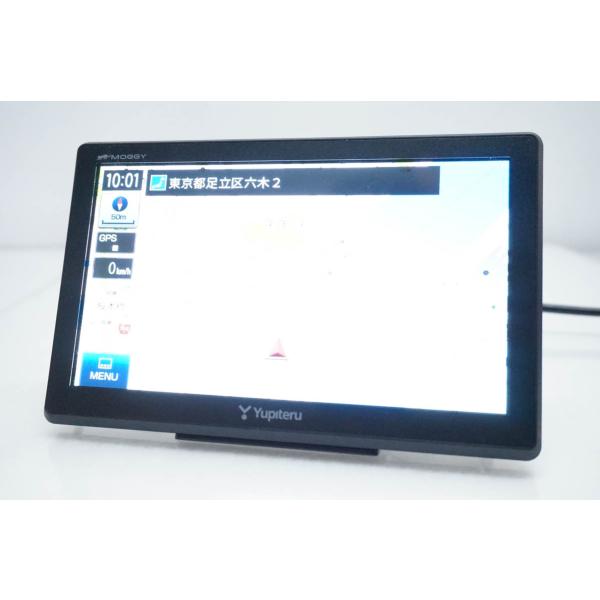 中古 Yupiteruユピテル 7V型 ワンセグ搭載 ポータブルカーナビ MOGGY YPB735M...