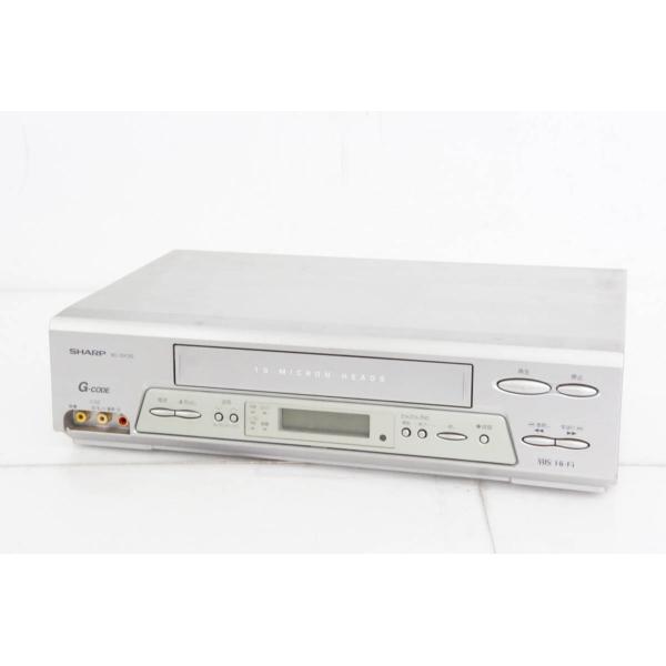 中古 C SHARPシャープ ビデオカセットレコーダー VHSビデオデッキ VC-GY20