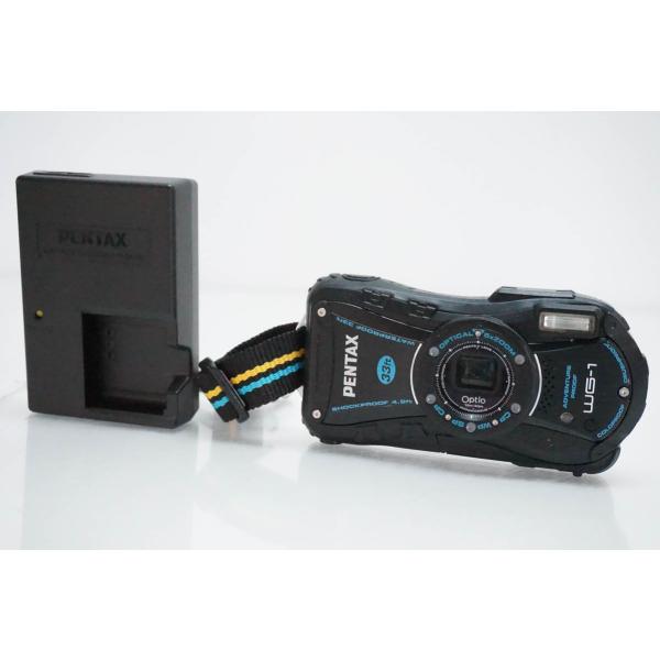 中古 RICOHリコー PENTAX 防水デジタルカメラ 1400万画素 Optio WG-1