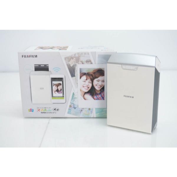 中古 FUJIFILM富士フィルム スマホdeチェキ instax SHARE SP-2 スマートフ...