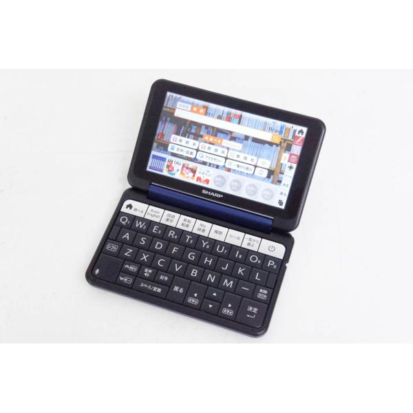 中古 SHARPシャープ 電子辞書 Brainブレーン PW-SJ5 105コンテンツ 中学生モデル