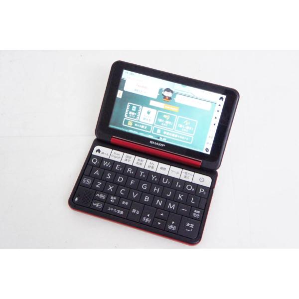 中古 SHARPシャープ カラー電子辞書 Brain PW-SH5 高校生向け