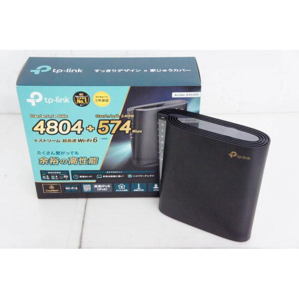 中古 TP-Link Wi-Fi6（11ax）対応 Wi-Fiルーター Archer AX5400 ...