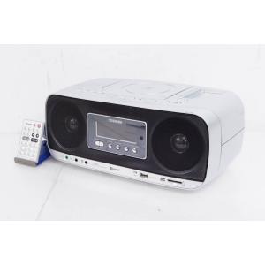 中古 東芝TOSHIBA Bluetooth対応CD付ラジカセ TY-CWX80-S｜snet-shop