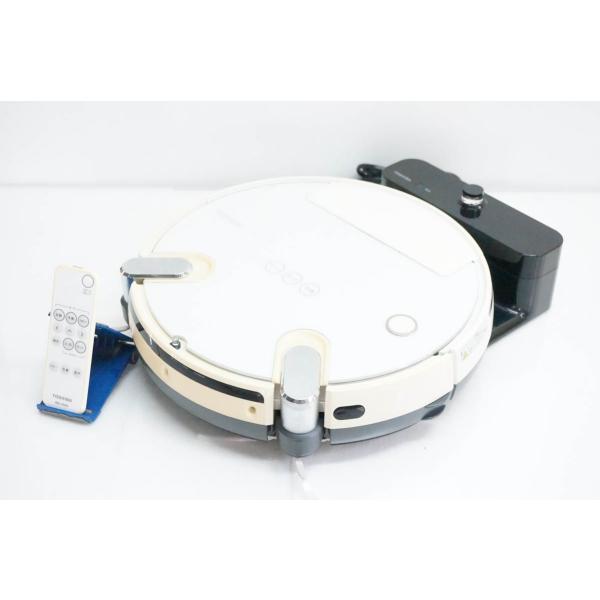 中古 東芝 スマートロボットクリーナー TORNEO ROBO VC-RV2 ロボット掃除機 充電式...