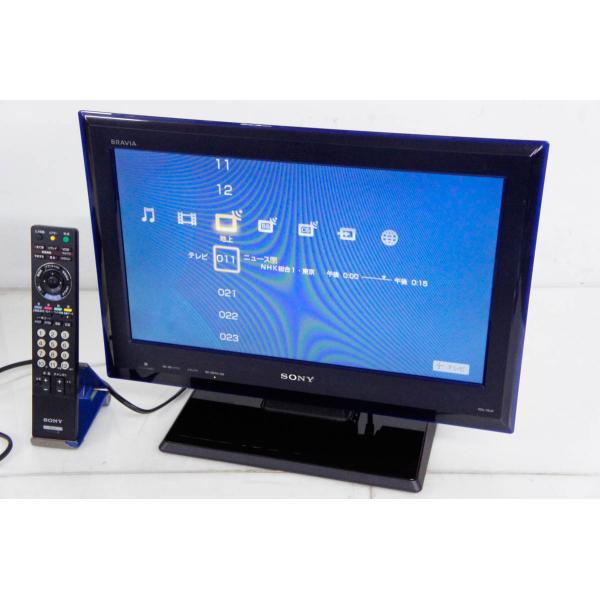 中古 SONYソニー 19V型 地上・BS・110度CSデジタルハイビジョン液晶テレビ KDL-19...