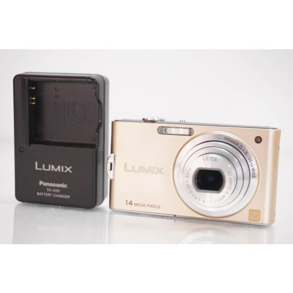 中古 Panasonicパナソニック コンパクトデジタルカメラ LUMIXルミックス 1410万画素...