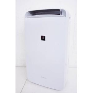 中古 SHARPシャープ 冷風・衣類乾燥除湿機 コンパクトクール CM-J100-W プラズマクラス...