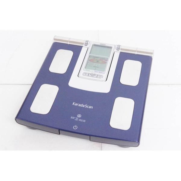 中古 OMRONオムロン 体重体組成計 カラダスキャン HBF-361 体重計