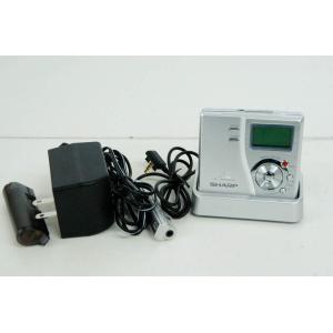 シャープ ポータブルMDレコーダー シルバー アウヴィ MD-DR77-S