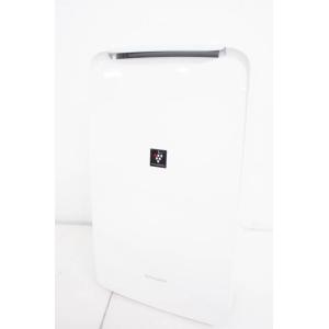 中古 SHARPシャープ プラズマクラスター除湿機 CV-J71-W コンパクトタイプ 木造8畳〜鉄...