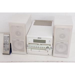 JVC Victorビクター マイクロコンポーネントMDシステム CD／W-MD／カセットテープ MDLP対応 UX-W5-W