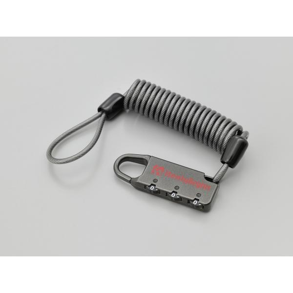 16835 DAYTONA デイトナ コンパクトダイヤルロック カールコードタイプ 【DLK120】