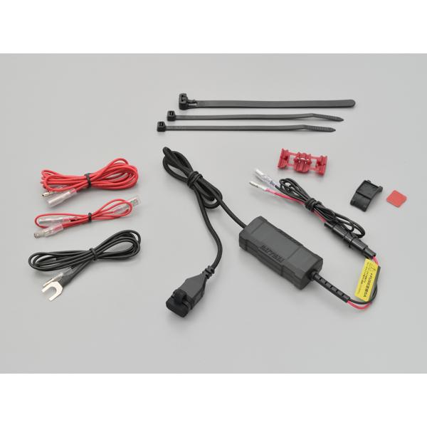 17213 DAYTONA デイトナ バイク専用USB電源 Type-C 最大出力18W（5V/3A...