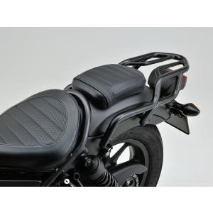 SR400 サスペンション　デイトナ　アジャスタブルRショック　クリアブラック アジャスタブルリアショック クリアーボディ/ブラックスプリング