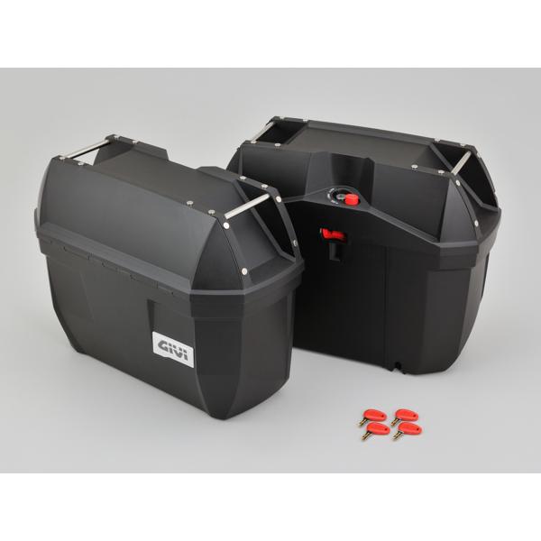 31623 DAYTONA デイトナ GIVI E23ND 未塗装ブラック(左右1セット) 23L