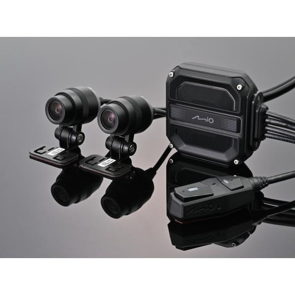 47750 DAYTONA デイトナ MiVue M802WD バイク専用前後2カメラドライブレコー...