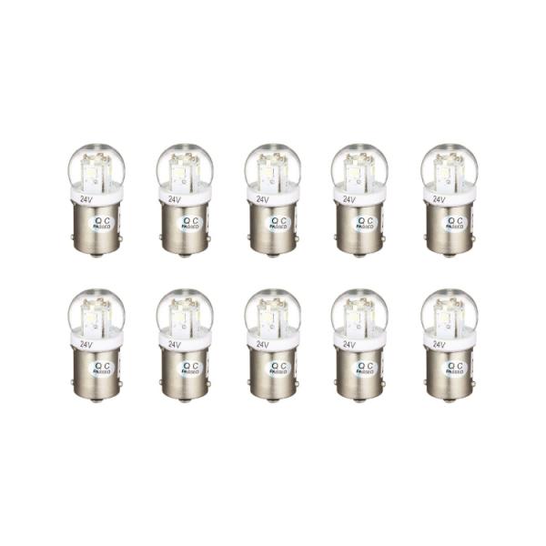 528703 ジェットイノウエ LED G-18電球タイプソケット式バルブ BA15S DC24V専...
