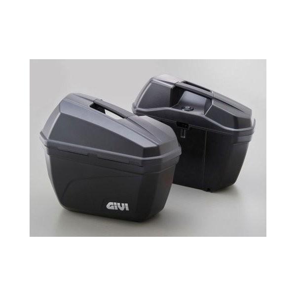 90668 DAYTONA デイトナ GIVI E22ND 無塗装ブラック 左右1セット
