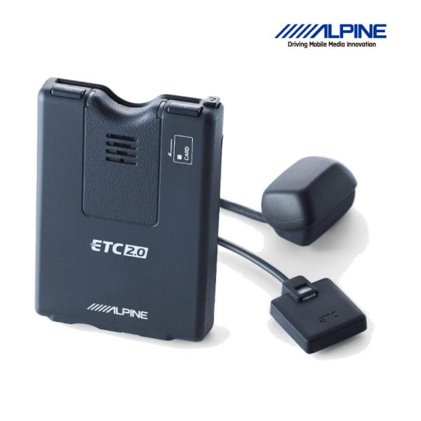 アルパイン HCE-B120V 光ビーコンレシーバー付ETC2.0車載器 アルパインカーナビNXシリ...