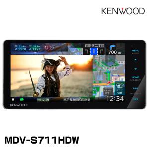 彩速ナビ ケンウッド MDV-M910HDF 9V型フローティング 地上デジタルTV