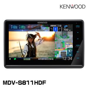 彩速ナビ ケンウッド MDV-M910HDF 9V型フローティング 地上デジタルTV