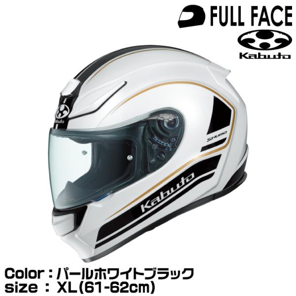 OGK KABUTO SHUMA NOVA パールホワイトブラック XL(61-62cm) シューマ...