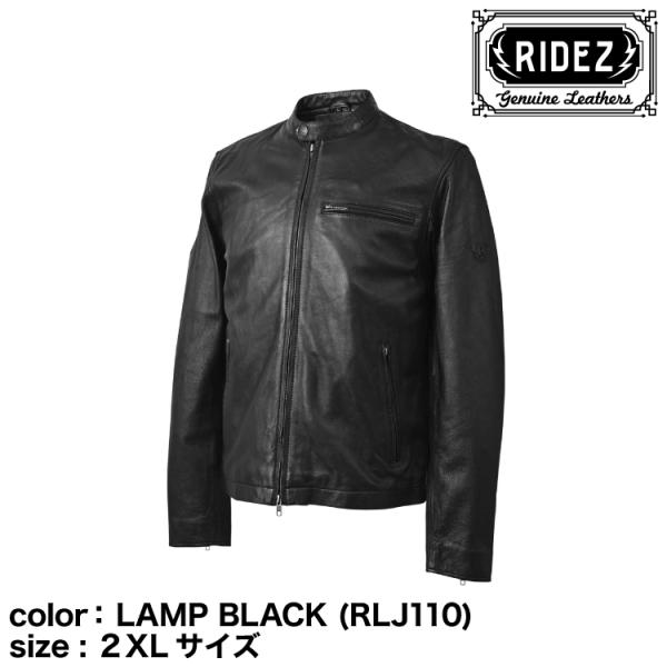 【メーカー欠品中 4月上旬頃入荷予定】RIDEZ ACE JACKET LAMP BLACK (RL...
