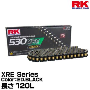 RK JAPAN ドライブチェーン XRE Series 530XRE カラー:ED.GOLD RK JAPAN ドライブチェーン XRE Series 530XRE カラー:ED.GOLD