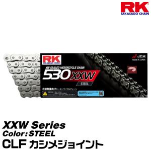 RK ドライブチェーン XXW Series 525XXW カラー:ED BLACK 長さ(リンク 