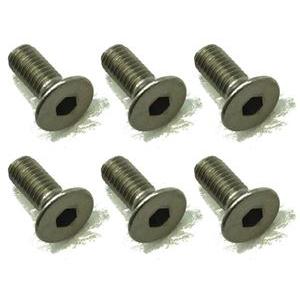 チタンヘックス皿ビス 6本入 3×8 STR-308 RCパーツ RCパーツ