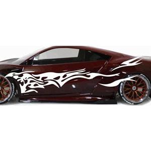 USDMバイナルラッピングステッカーType-B（ホワイト）