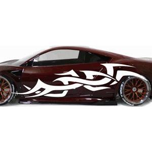 USDMバイナルラッピングステッカーType-C（ホワイト）