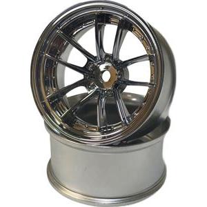 SSR REINER type10S WHEEL オフセット8（深リム）クロームシルバー(2pcs)...