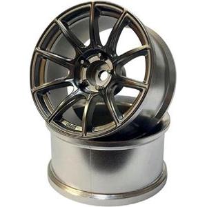 SSR GT GTX01 オフセット8 マットガンメタ(2pcs) WW-0908MG RCパーツ ...