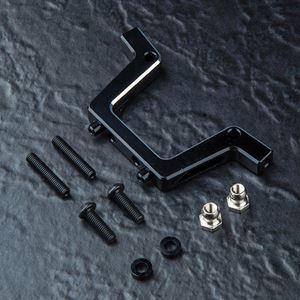 FRXアルミフロントダンパーステー（黒） 210709BK RCパーツ RCパーツ