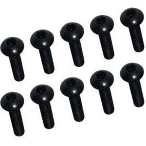 M3×12mm 六角ボタンヘッドスクリュー(10個入り) TS-SBS312 RCパーツ RCパーツ