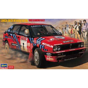 1／24 LANCIA デルタHF インテグラーレ16v 1989サンレモラリー 20825 組み立て式プラモデル 1/24自動車シリーズ